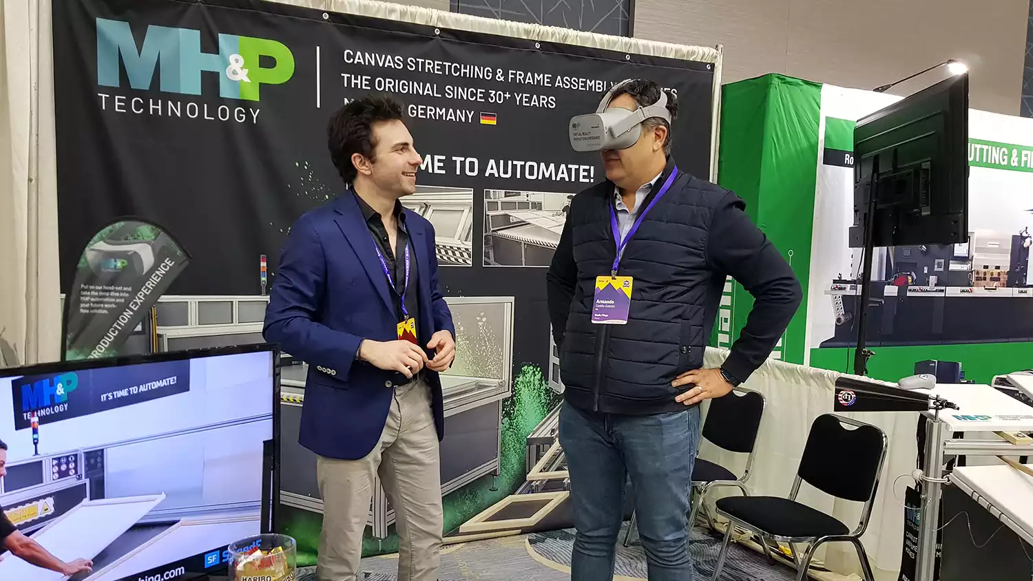 Virtual reality at MHP's trade fair appearance at dscoop
